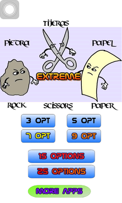 Emulate Android APK Rock Scissors Paper ! Extreme