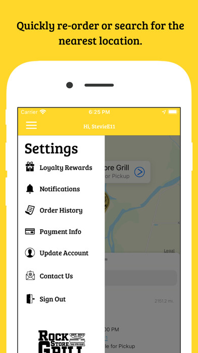 Emulate iPhone app Rock Store Grill using MyAndroid Emulate iPhone app Rock Store Grill using MyAndroid