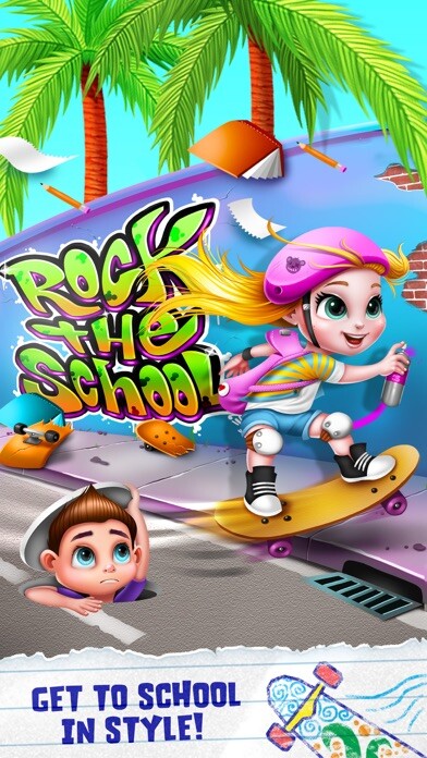 Emulate iPhone app Rock The School! using MyAndroid