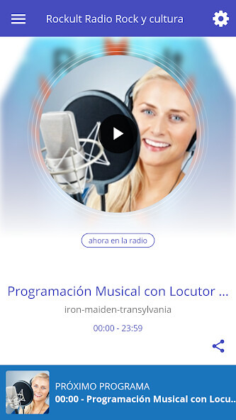 Run android online APK Rockult Radio Rock y cultura from MyAndroid or emulate Rockult Radio Rock y cultura using MyAndroid