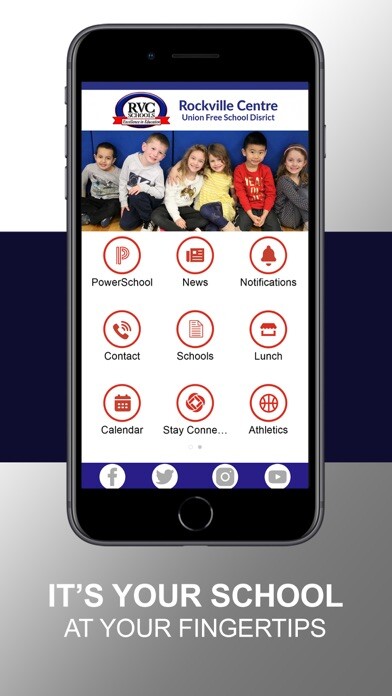 Emulate iPhone app Rockville Centre Schools using MyAndroid Emulate iPhone app Rockville Centre Schools using MyAndroid