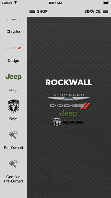 Emulate iPhone app Rockwall Chrysler Dodge Jeep using MyAndroid Emulate iPhone app Rockwall Chrysler Dodge Jeep using MyAndroid