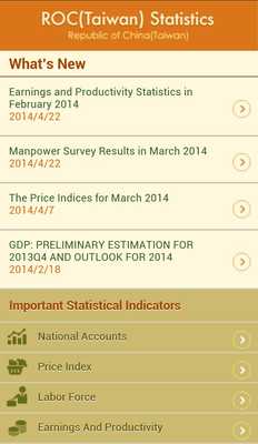 Emulate Android APK ROC(Taiwan) Statistics