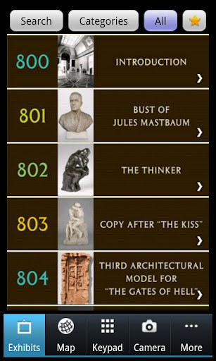 Emulate Android APK Rodin Museum