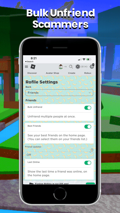 Emulate iPhone app Rofile Experience for Roblox using MyAndroid Emulate iPhone app Rofile Experience for Roblox using MyAndroid