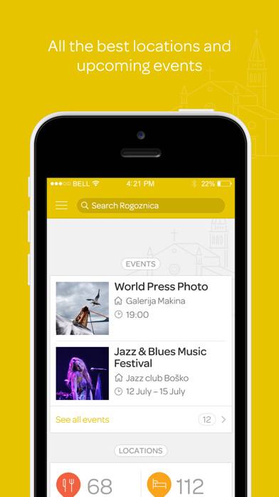 Emulate iPhone app Rogoznica Official Guide™ 2015 using MyAndroid Emulate iPhone app Rogoznica Official Guide™ 2015 using MyAndroid