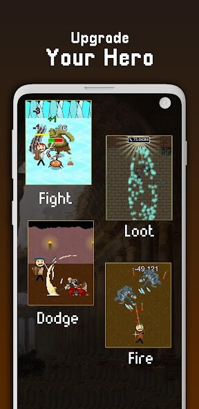 Emulate iPhone app Rogue Dungeon RPG using MyAndroid