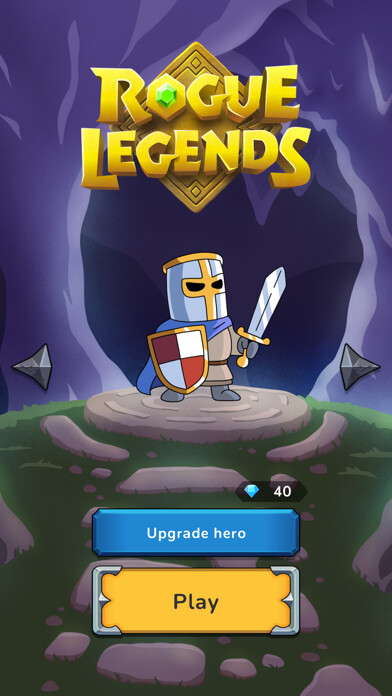Emulate iPhone app Rogue Legends: Roguelike RPG using MyAndroid