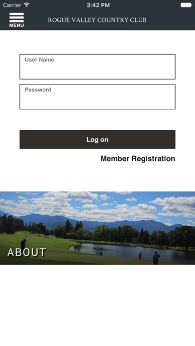 Emulate iPhone app Rogue Valley Country Club using MyAndroid Emulate iPhone app Rogue Valley Country Club using MyAndroid