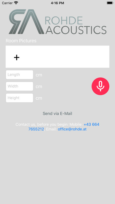 Emulate iPhone app Rohde RAP using MyAndroid