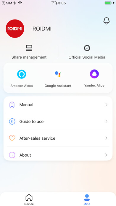 Run android online APK ROIDMI from MyAndroid or emulate ROIDMI using MyAndroid