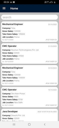 Run android online APK Rojgar from MyAndroid or emulate Rojgar using MyAndroid