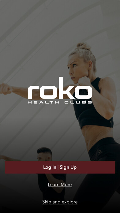 Emulate iPhone app Roko Health Clubs. using MyAndroid Emulate iPhone app Roko Health Clubs. using MyAndroid