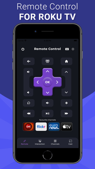 Emulate iPhone app Roku Remote Control : iRemote using MyAndroid Emulate iPhone app Roku Remote Control : iRemote using MyAndroid