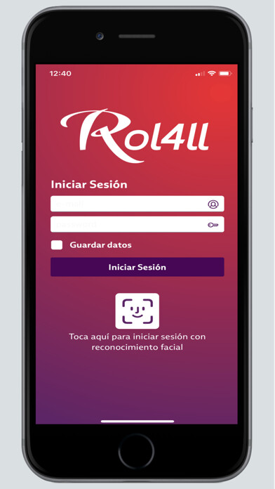 Emulate iPhone app Rol4ll - Roldán Logística using MyAndroid Emulate iPhone app Rol4ll - Roldán Logística using MyAndroid