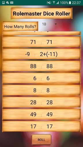 Run android online APK Rolemaster Dice Roller from MyAndroid or emulate Rolemaster Dice Roller using MyAndroid Run android online APK Rolemaster Dice Roller from MyAndroid or emulate Rolemaster Dice Roller using MyAndroid