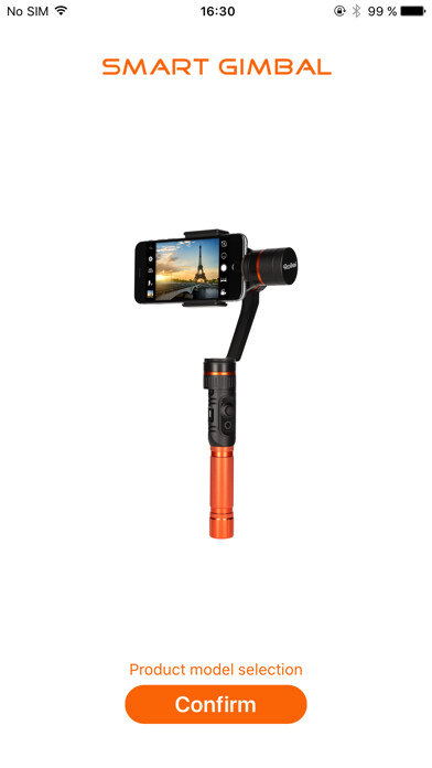 Emulate iPhone app Rollei Smart Gimbal using MyAndroid Emulate iPhone app Rollei Smart Gimbal using MyAndroid