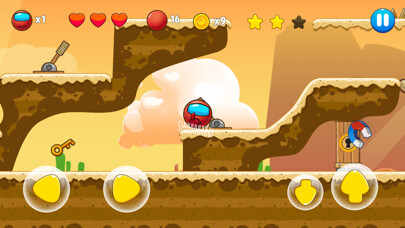 Emulate iPhone app Roller Ball Z - Red ball 2021 using MyAndroid