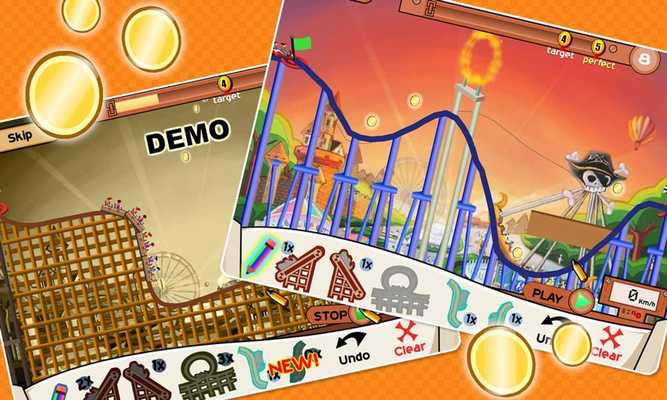 Emulate Android APK Roller Coaster Maker