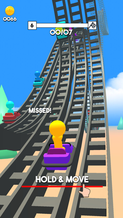 Emulate iPhone app Roller Coaster Rescue using MyAndroid