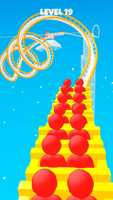 Emulate iPhone app Roller Coaster Run 3D using MyAndroid