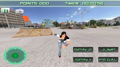 Emulate iPhone app Roller Skating 3D Free Skate Action Board Game using MyAndroid Emulate iPhone app Roller Skating 3D Free Skate Action Board Game using MyAndroid