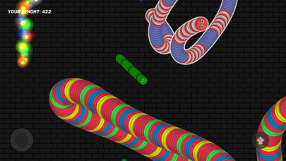 Emulate iPhone app Rolling Anacondas Snake Dash - Eat The Dots using MyAndroid