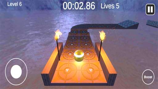 Run android online APK Rolling Ball 3D (Ballance in the sky) from MyAndroid or emulate Rolling Ball 3D (Ballance in the sky) using MyAndroid