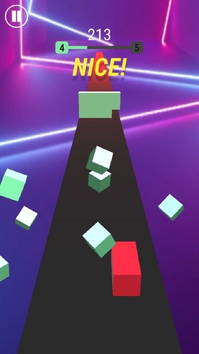 Emulate iPhone app Rolling Block 3D using MyAndroid
