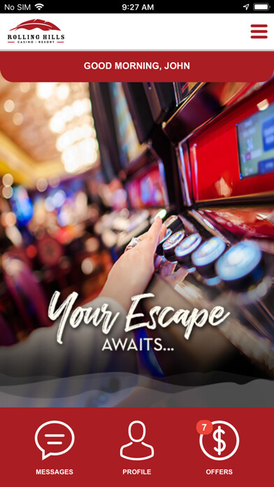 Emulate iPhone app Rolling Hills Casino & Resort using MyAndroid