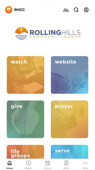 Emulate iPhone app Rolling Hills Covenant Church using MyAndroid Emulate iPhone app Rolling Hills Covenant Church using MyAndroid