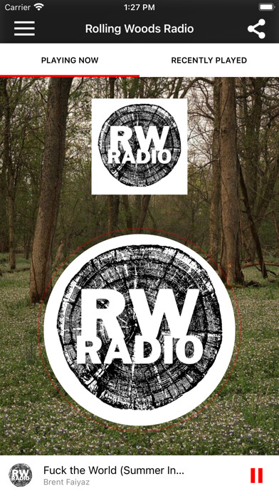 Emulate iPhone app Rolling Woods Radio using MyAndroid Emulate iPhone app Rolling Woods Radio using MyAndroid