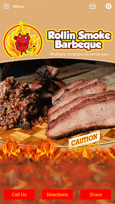 Emulate iPhone app Rollin Smoke BBQ using MyAndroid Emulate iPhone app Rollin Smoke BBQ using MyAndroid