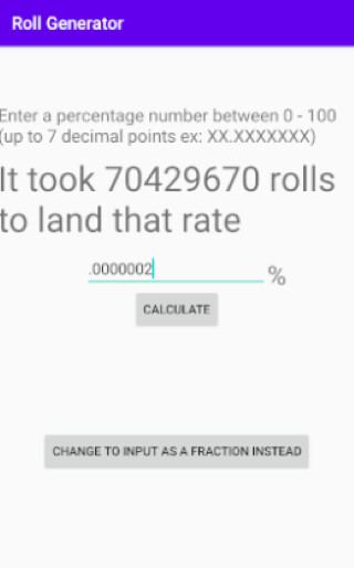 Run android online APK Roll Number Generator from MyAndroid or emulate Roll Number Generator using MyAndroid