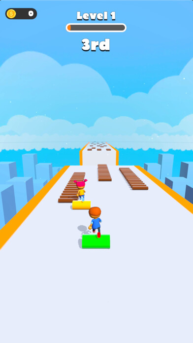 Emulate iPhone app Roll Race 3D using MyAndroid