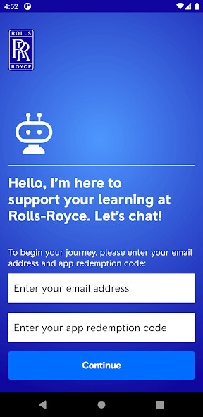 Run android online APK Rolls-Royce ChatBot from MyAndroid or emulate Rolls-Royce ChatBot using MyAndroid
