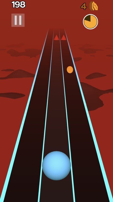 Emulate iPhone app Rolly Dodge using MyAndroid
