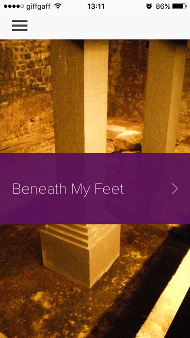 Emulate iPhone app Roman Baths – Beneath My Feet using MyAndroid Emulate iPhone app Roman Baths – Beneath My Feet using MyAndroid