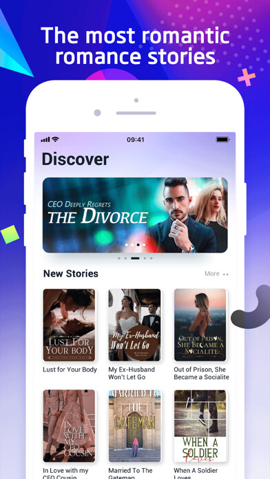 Emulate iPhone app RomanFic-romance stories using MyAndroid