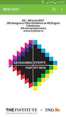 Emulate Android APK Romanian Design Week