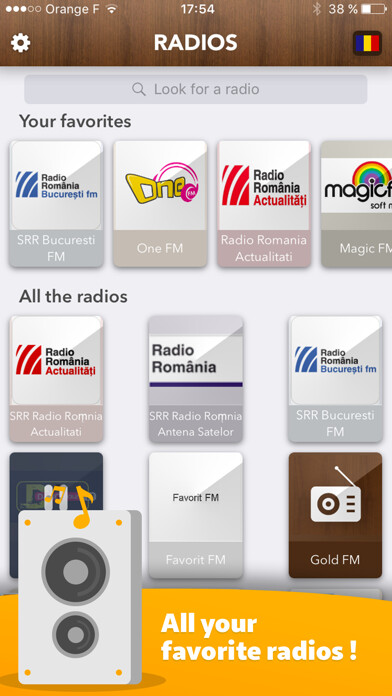 Emulate iPhone app Romanian Radio - access all Radios in România FREE using MyAndroid Emulate iPhone app Romanian Radio - access all Radios in România FREE using MyAndroid