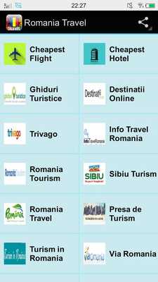 Emulate Android APK Romania Travel