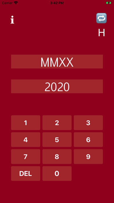 Emulate iPhone app Roman Numbers using MyAndroid Emulate iPhone app Roman Numbers using MyAndroid
