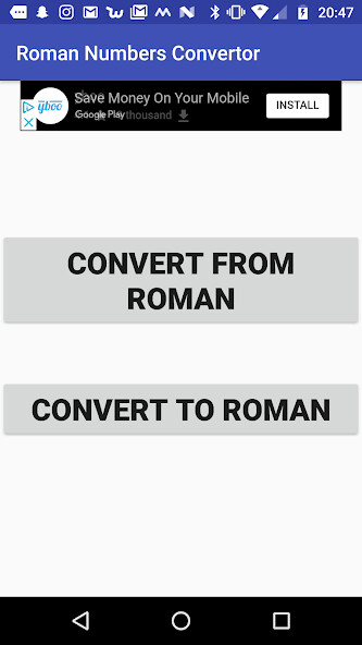 Run android online APK Roman Numeral Convertor from MyAndroid or emulate Roman Numeral Convertor using MyAndroid Run android online APK Roman Numeral Convertor from MyAndroid or emulate Roman Numeral Convertor using MyAndroid