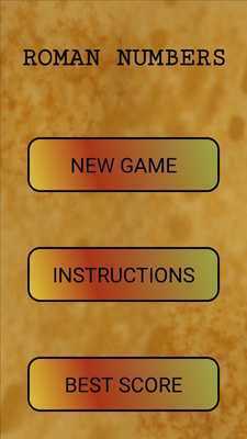 Emulate Android APK Roman Numerals Game Emulate Android APK Roman Numerals Game