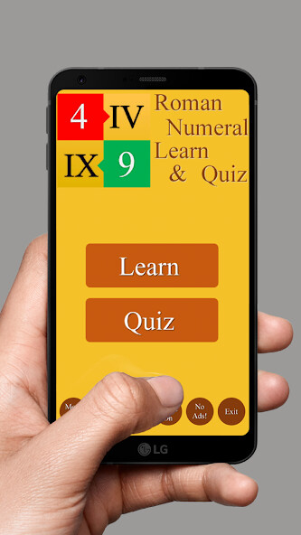 Run android online APK Roman Numerals Learn and Quiz from MyAndroid or emulate Roman Numerals Learn and Quiz using MyAndroid