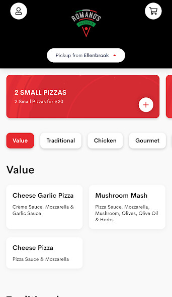 Run android online APK Romanos Pizzeria from MyAndroid or emulate Romanos Pizzeria using MyAndroid