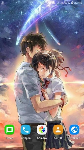 Run android online APK Romantic Anime Couple Wallpapers HD from MyAndroid or emulate Romantic Anime Couple Wallpapers HD using MyAndroid