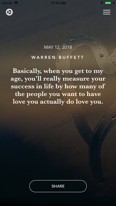 Emulate iPhone app Romantic Quote & Love Saying using MyAndroid