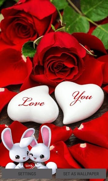 Run android online APK Romantic Rabbit Live Wallpaper from MyAndroid or emulate Romantic Rabbit Live Wallpaper using MyAndroid